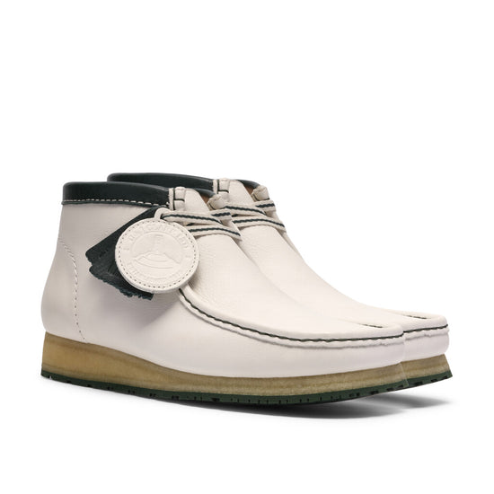 Clarks Men's Walla Boot RB White Leather