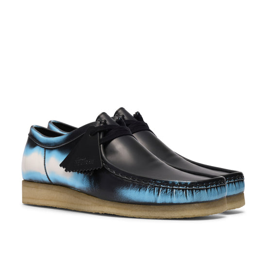 Clarks Men's Wallabee Black Brush Off