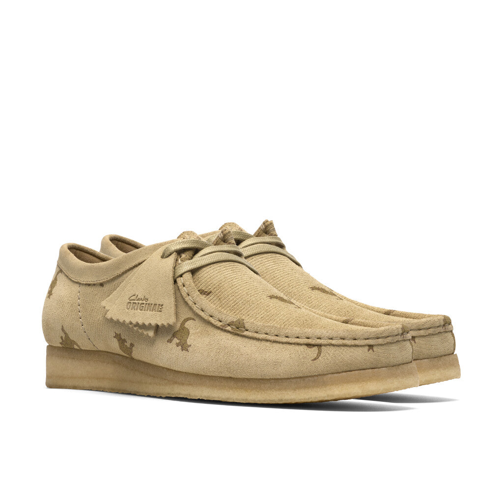 Clarks M Wallabee maplecombi print