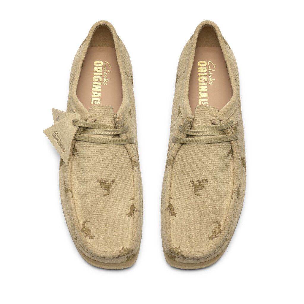 Clarks M Wallabee maplecombi print