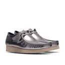 Clarks M Wallabee 2604 silver patent