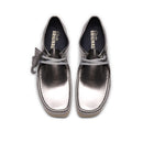Clarks M Wallabee 2604 silver patent