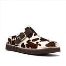 Clarks Women's Solsbury Mule Cow Print