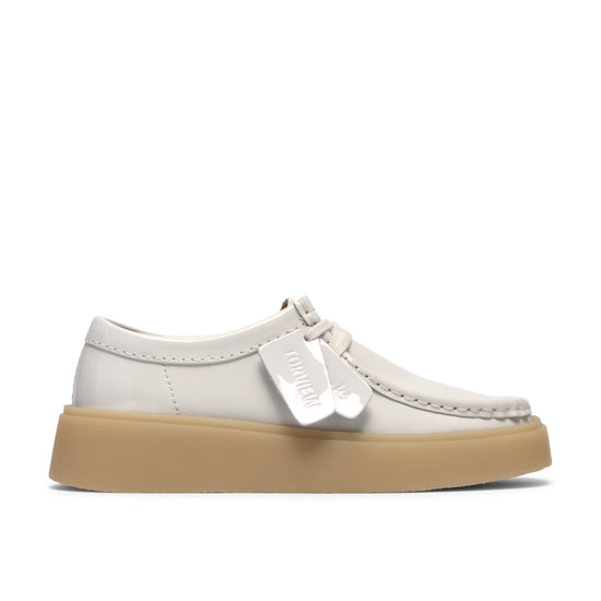 Clarks Women's Torview W White Patent Leather