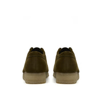 Clarks W Wallabee olive suede