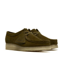 Clarks W Wallabee olive suede