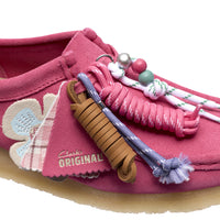 Clarks W Wallabee pink interest