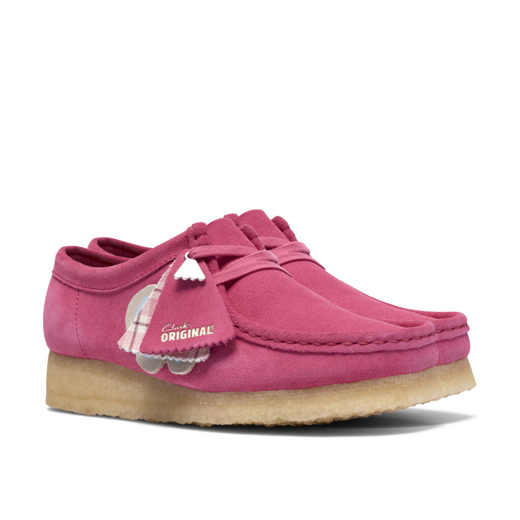 Clarks W Wallabee pink interest