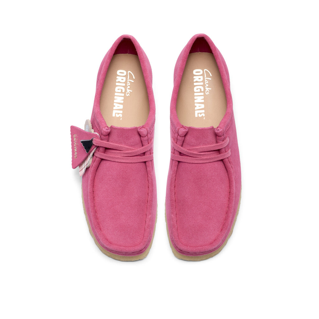 Clarks W Wallabee pink interest