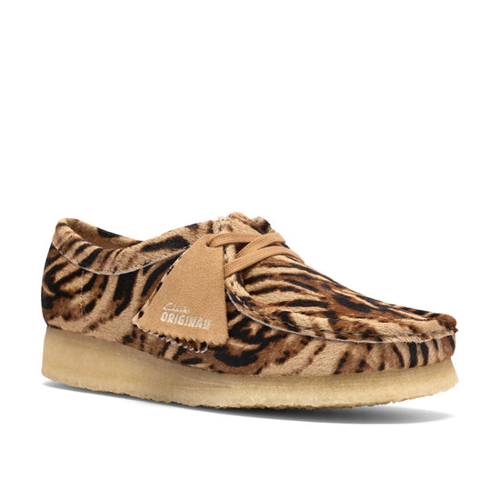 Clarks Women's Wallabee Tiger Print