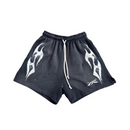 Halloween Sport Logo Shorts Black - SN Zürich
