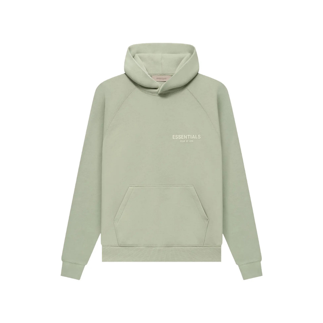 Sweat à capuche Essentials couleur écume de mer