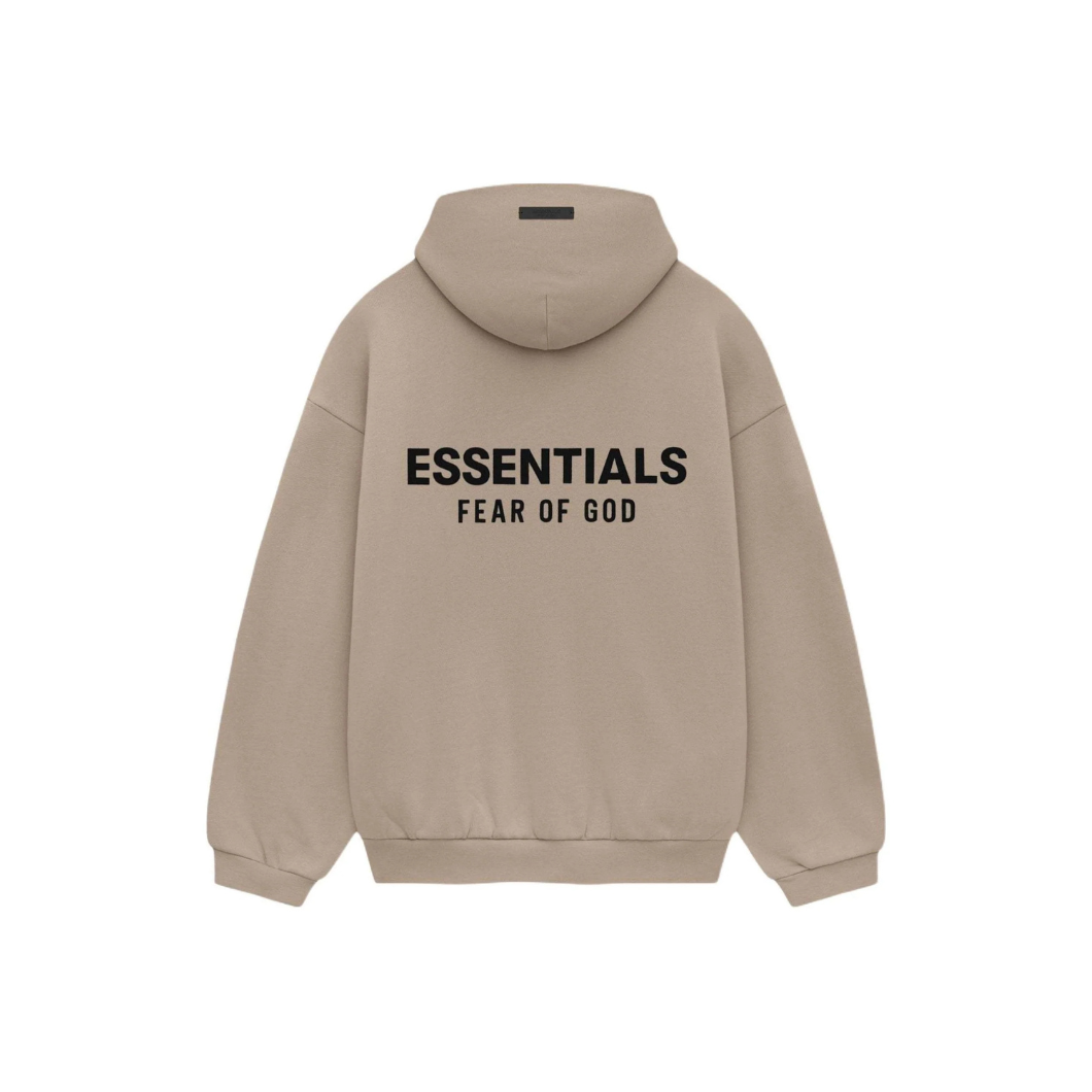 Essentials Fleece Hoodie Desert Sand