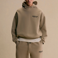 Essentials Fleece Hoodie Desert Sand