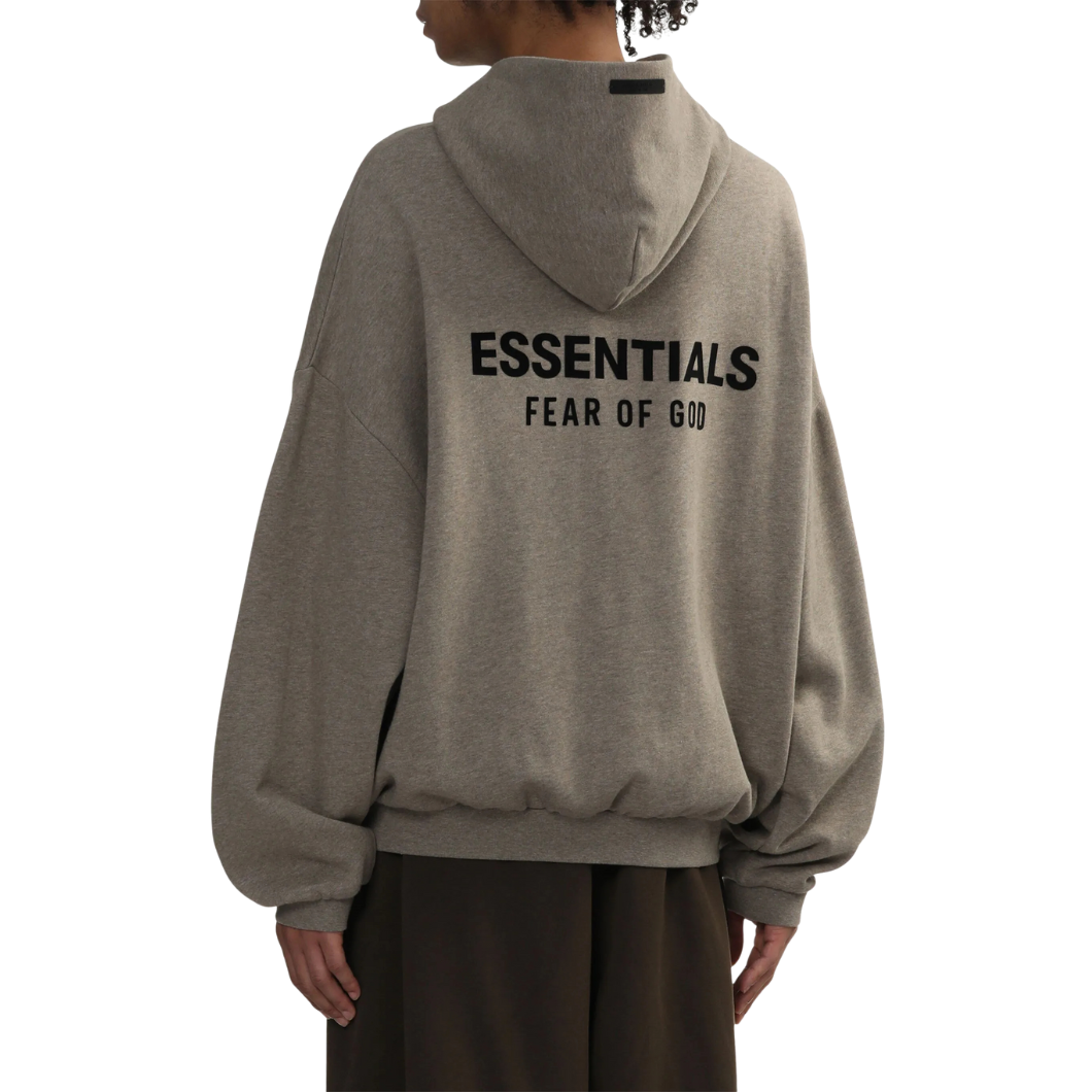 Essentials Fleece Hoodie Heather Gray