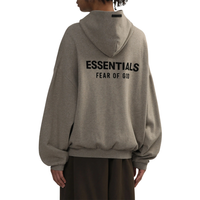 Essentials Fleece Hoodie Heather Gray