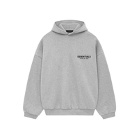 Essentials Fleece Hoodie Light Heather Gray