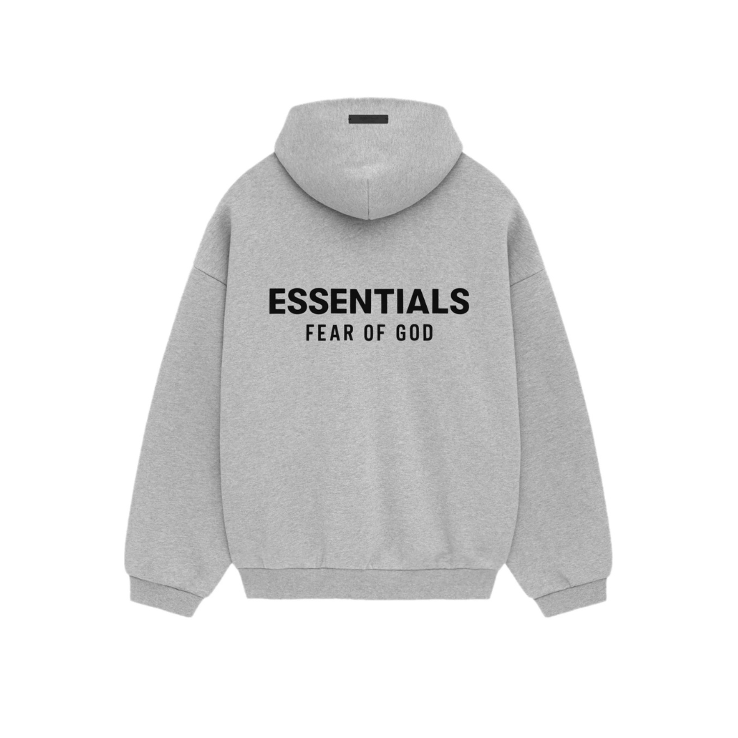 Essentials Fleece Hoodie Light Heather Gray