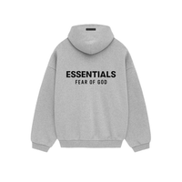 Essentials Fleece Hoodie Light Heather Gray