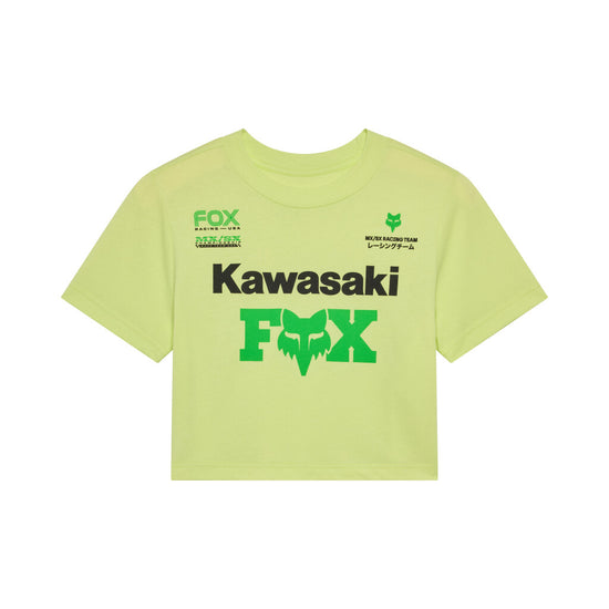 Fox Racing W Kawi Ss Baby Tee - Lime