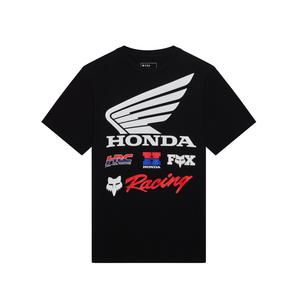 Fox Racing Honda 195 Original Ss Tee - Black - S