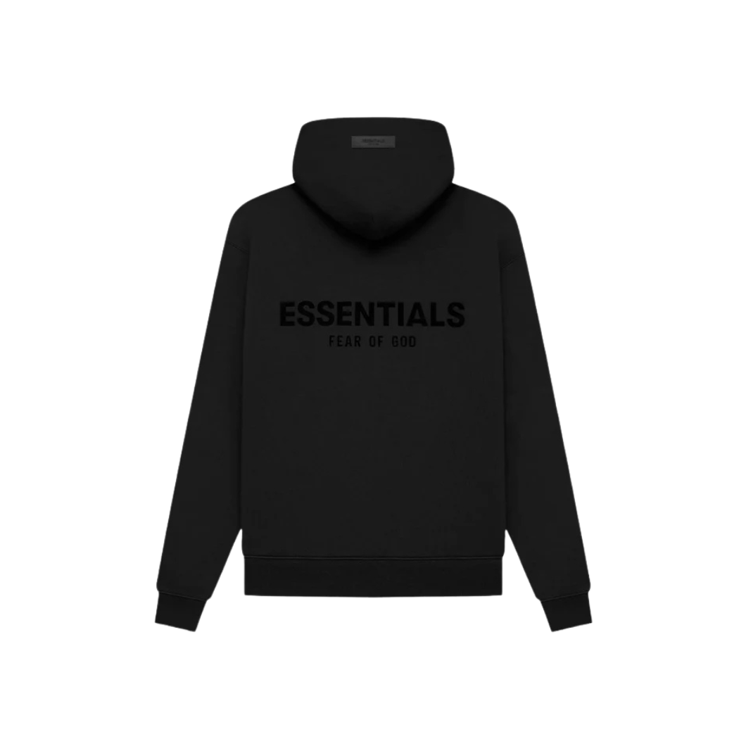 Essentials Hoodie Dark Stretch Limo