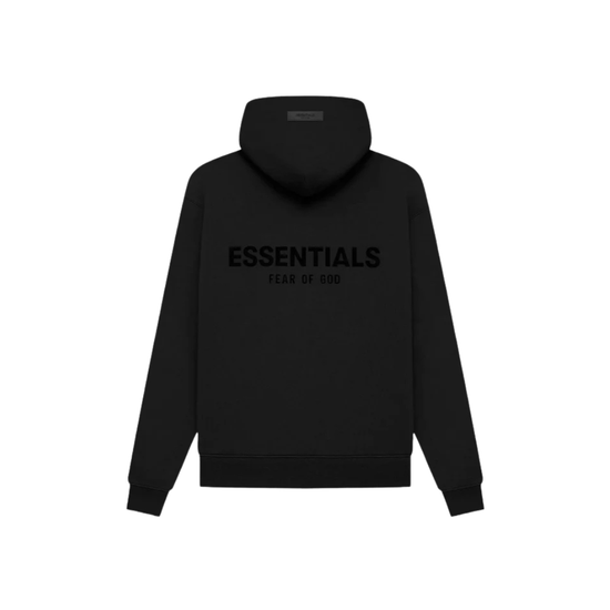 Essentials Hoodie Dark Stretch Limo