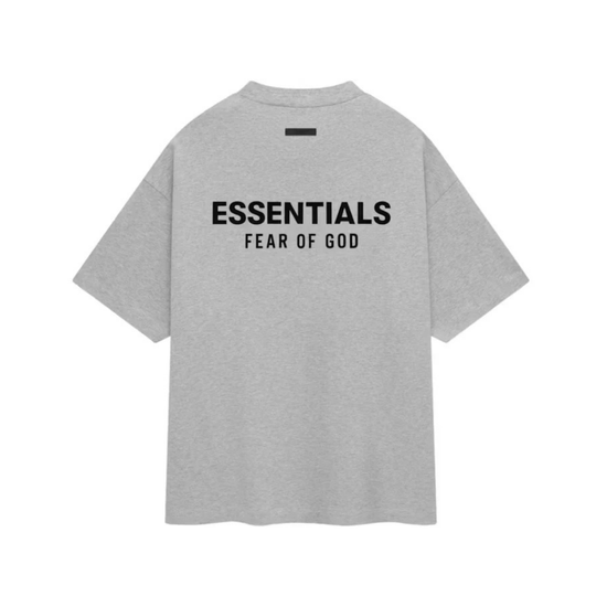 Essentials Jersey Crewneck Shirt (FW24), Light Heather Grey