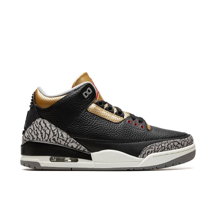 Air Jordan 3 Retro Black Cement Gold (W)