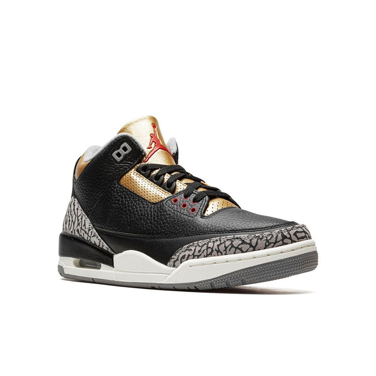 Air Jordan 3 Retro Black Cement Gold (W)