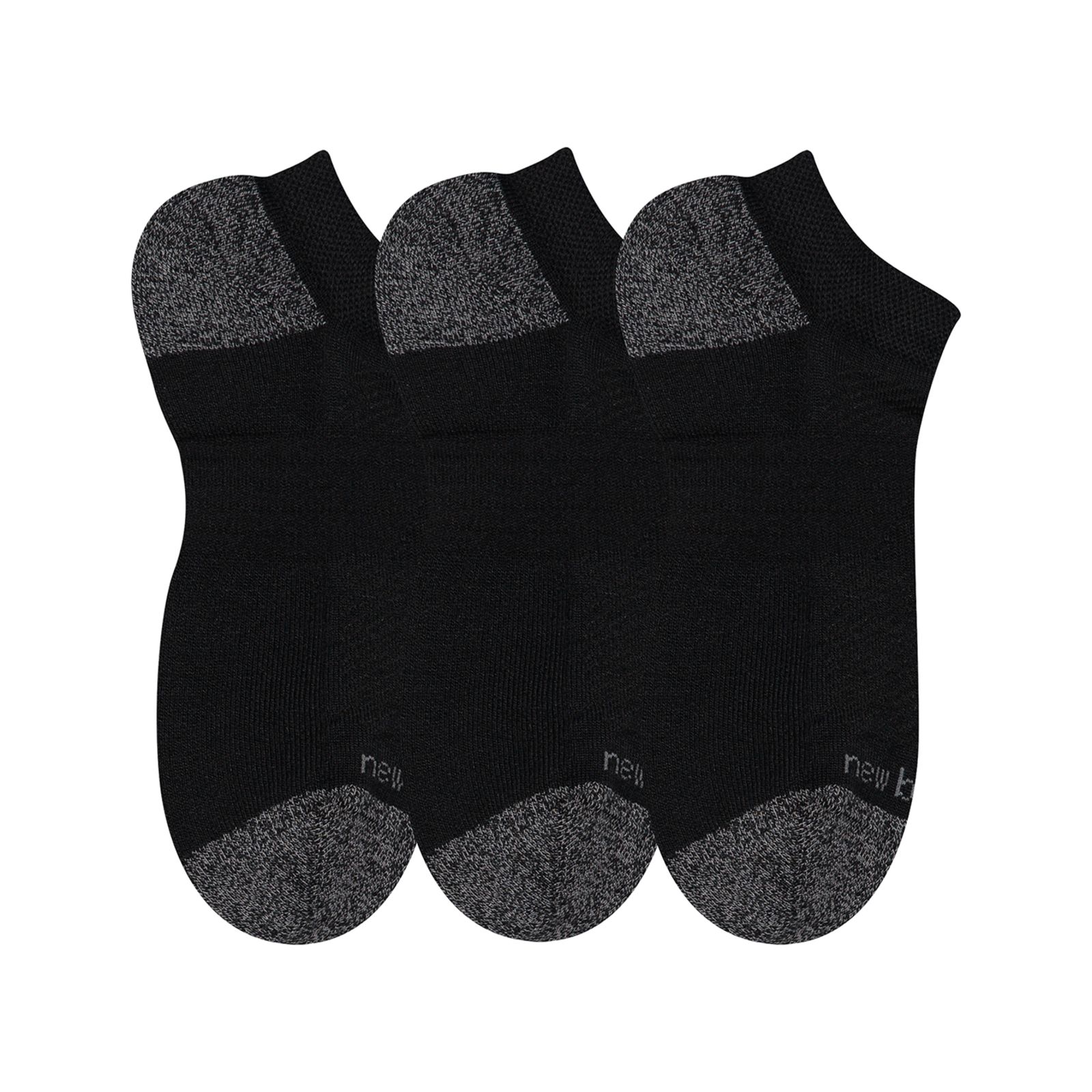 Active No Show Socks 3 Pack