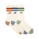 Active Lifestyle Striped Crew Socks 3 Pack