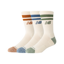 Active Lifestyle Striped Crew Socks 3 Pack