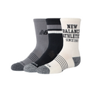 Youth Active Graphic Crew Socks 3 Pack