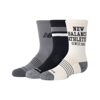 Youth Active Graphic Crew Socks 3 Pack