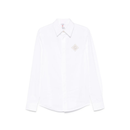 Long Sleeve Hand Embroidered Monogram Patch Shirt - SN Zürich