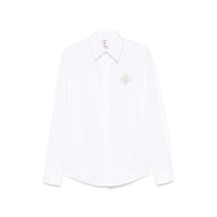 Long Sleeve Hand Embroidered Monogram Patch Shirt - SN Zürich