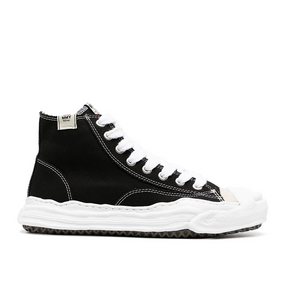 Maison Mihara Yasuhiro Hank OG Sole Canvas High Noir Blanc - EU 43 / Schwarz