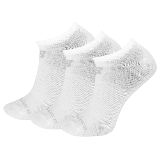NB PF Cotton Flat Knit No Show Socks 3 Pair