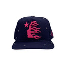 Navy Rhinestone Snapback - SN Zürich