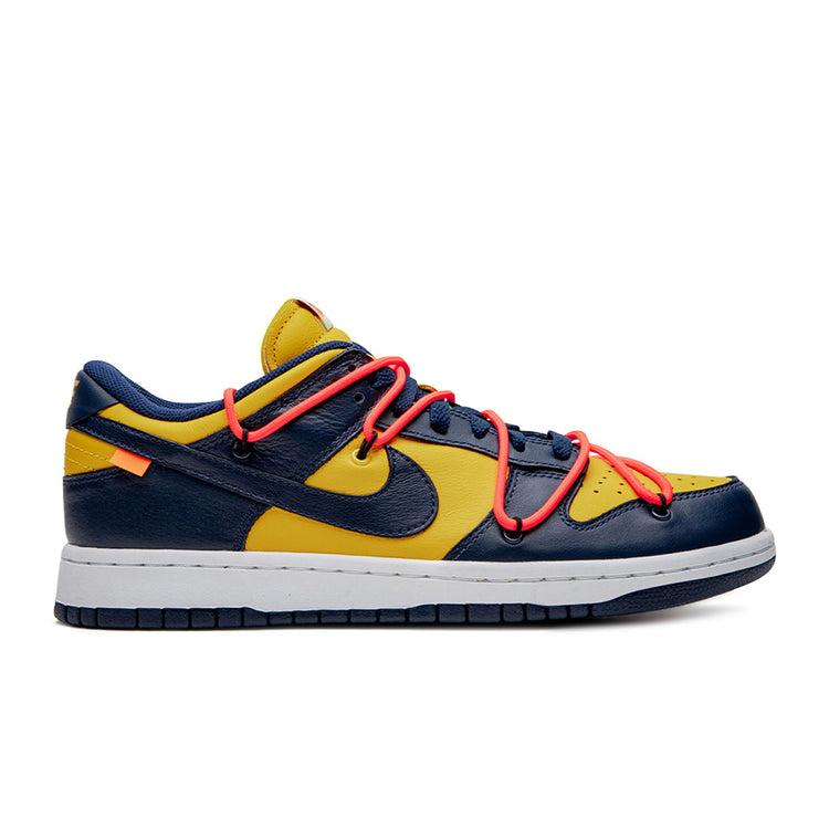 Nike Dunk Low Off-White University Gold Midnight Navy