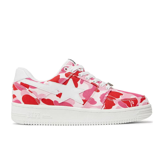 A Bathing Ape Bape Sta Low ABC Camo 20th Anniversary Pink