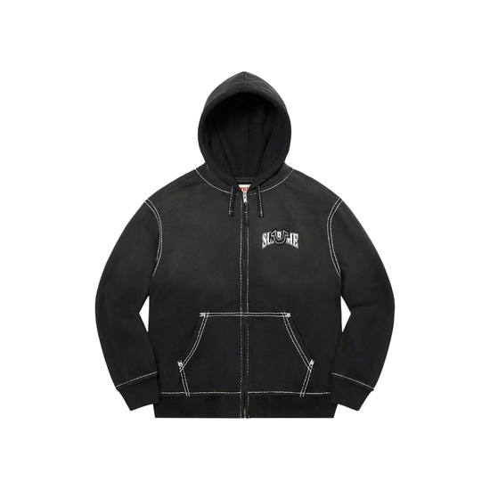 Supreme x True Religion Zip Up Hooded Sweatshirt Black