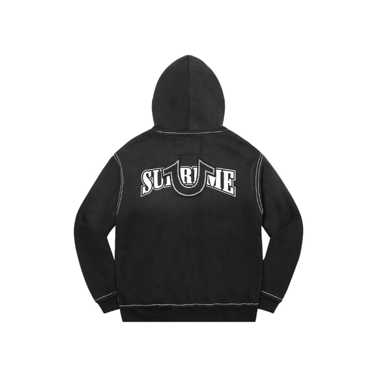 Supreme x True Religion Zip Up Hooded Sweatshirt Black
