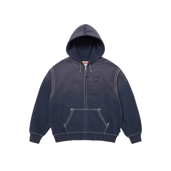 Supreme x True Religion Zip Up Hooded Sweatshirt Blue