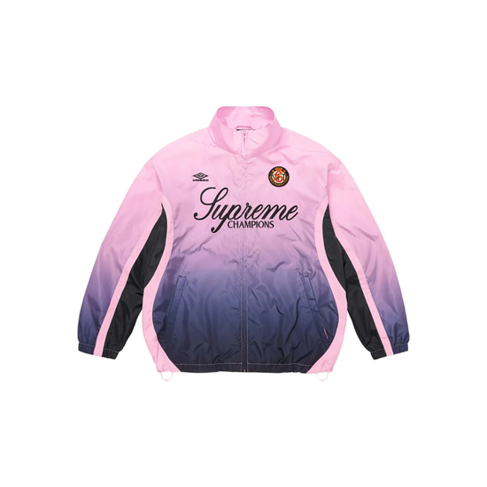 Supreme x Umbro Gradient Track Jacket Pink