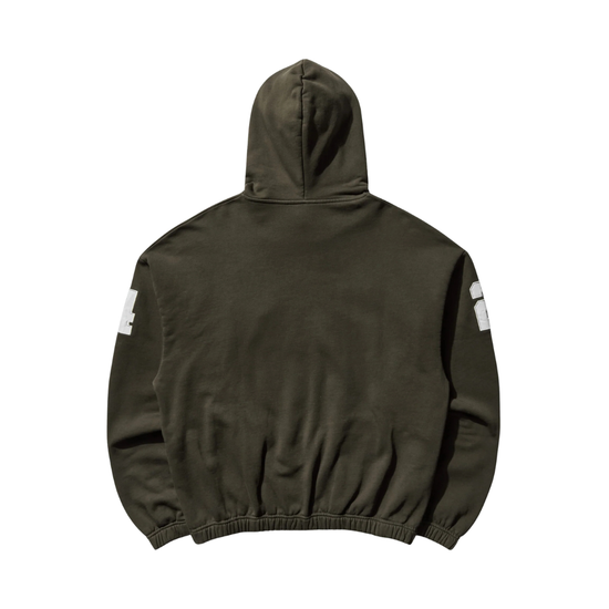 Manchester Masked Hoodie Dark Olive