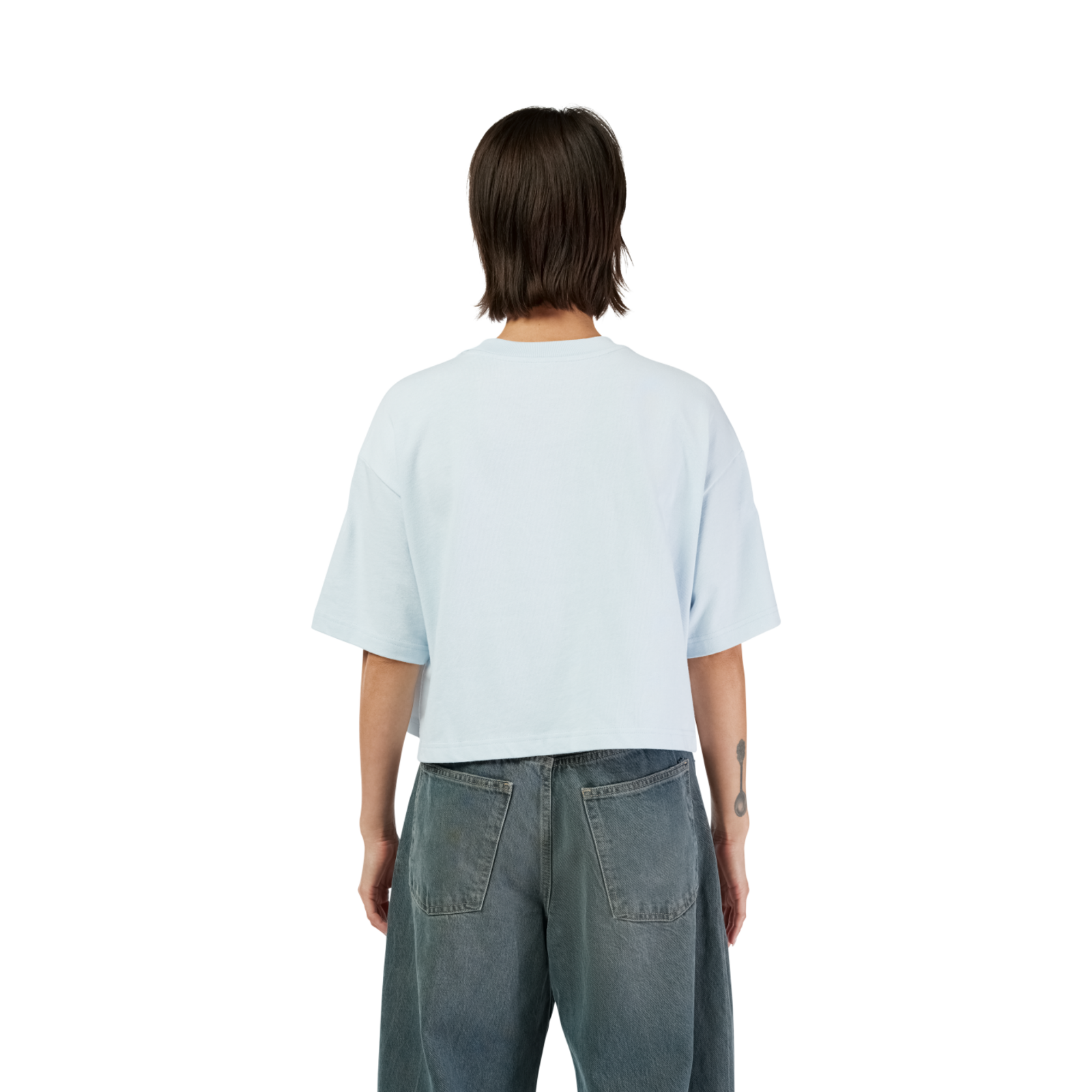 W Wordmark Os Crop Tee