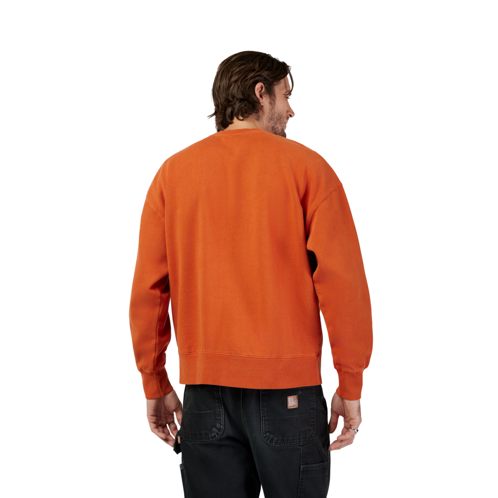 Wordmark Oversized Fleece Crew