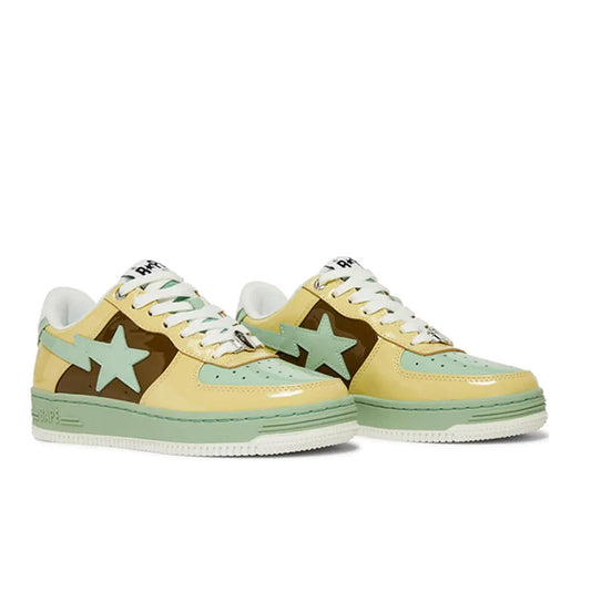 A Bathing Ape Bape Sta Nostalgic Yellow Green